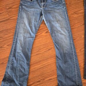 BKE Wide Leg Jeans in Classic Blue